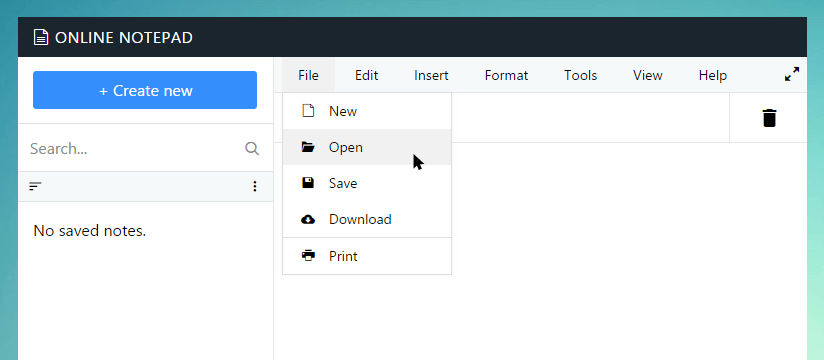 Open text file in Usmedia